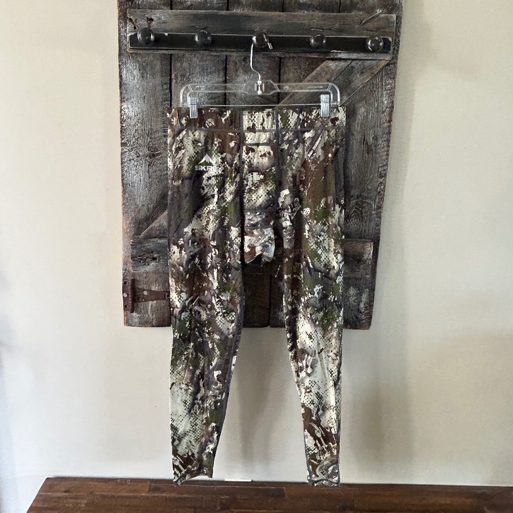 Men's Skre Camouflage Pants 87% Marino Wool/13% Core-Spun Nylon